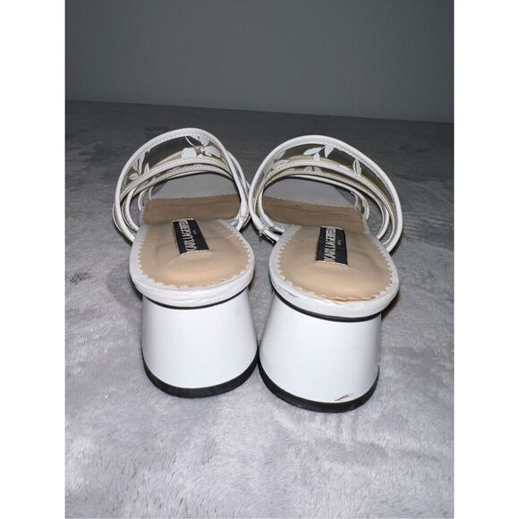 LAGERFELD Women’s Spring Floral Chunky Y2K Sandals 8.5 - Picture 5 of 11